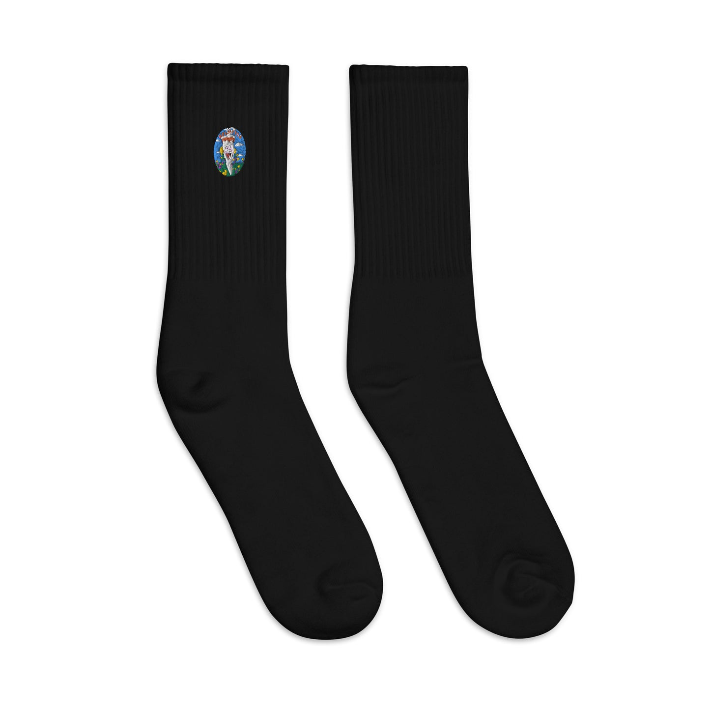 Embroidered Spliffyco Socks