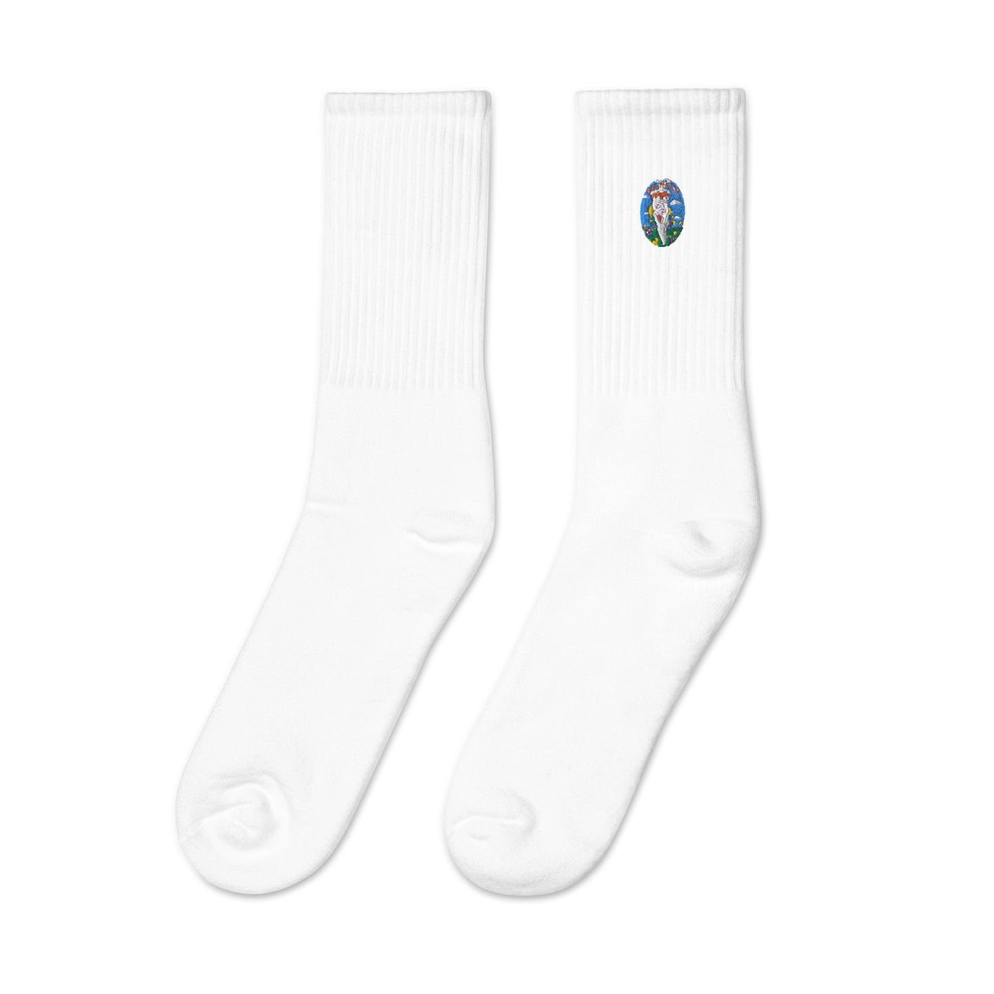 Embroidered Spliffyco Socks